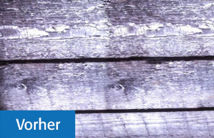 Holzfassade vorher